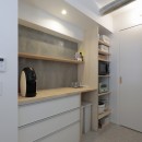 福島のマンションリフォームの写真 キッチン収納