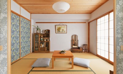 横浜市D様邸 ～Multi Culture -Zen-～ (和室)