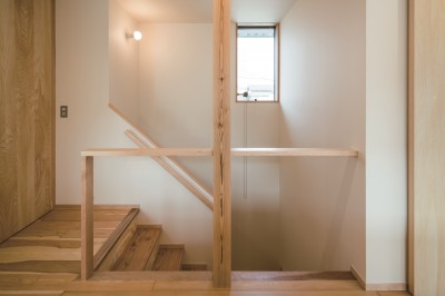 階段室 (草加の家　～みんなが集う家～)