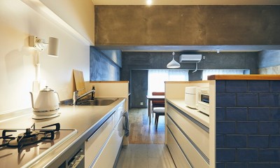 理想の暮らし×ヴィンテージマンション×台形のお部屋 (キッチンはシンプルに。)