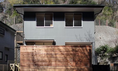 外観　ファサード｜明月谷の家『木造２階建てのリノベーション』