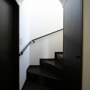 鎌倉清雅堂『鎚起銅器の店舗併設住宅』の写真 階段　丸天井