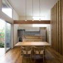 ２Cubes『スキップフロアの呼吸する家』の写真 オープンキッチン