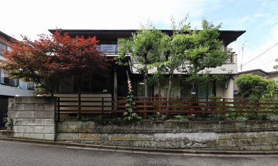 萩郷の家『築40年の木造リノベーション』 (外観　ファサード)