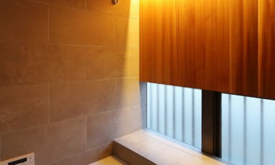 萩郷の家『築40年の木造リノベーション』 (バスルーム)