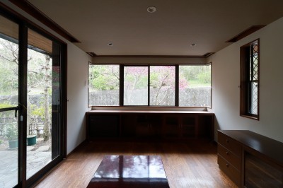萩郷の家『築40年の木造リノベーション』 (リビング)