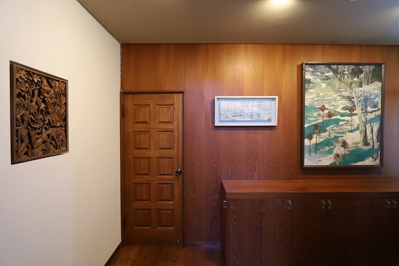 玄関事例：玄関ホール（萩郷の家『築40年の木造リノベーション』）