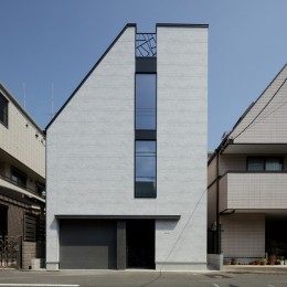 上大崎の家/House in Kamiosaki (外観)