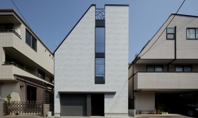 上大崎の家/House in Kamiosaki (外観)