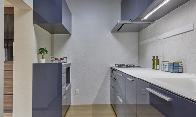 キッチン｜機能充実・収納たっぷりマンションリノベーション