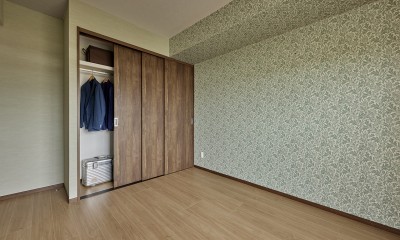 寝室｜機能充実・収納たっぷりマンションリノベーション