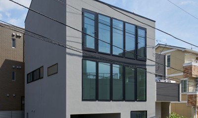 中丸子の家/House in Nakamaruko (外観)