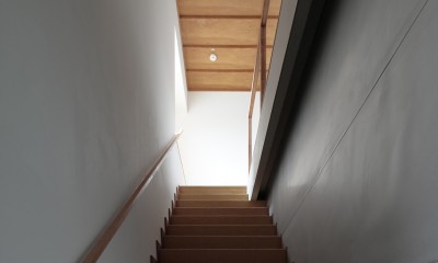 鎌倉山のアトリエ (階段)