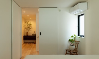 桜新町の家/House in Sakurashinmachi (寝室)