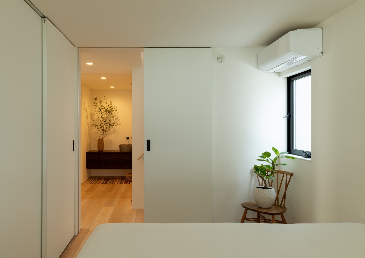 ベッドルーム事例：寝室（桜新町の家/House in Sakurashinmachi）