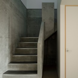 075伊東Mさんの家 (階段)
