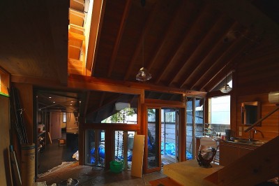 多目的室 (世田谷のコッテイジ、趣味のガーデニングの小さな住まいから多世代住宅へのリノベーション)