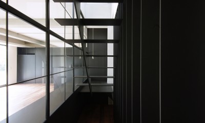 東脇の家-Higashiwaki (階段)