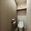 経年変化が美しい自然素材の風合いが魅力の戸建リノベの写真 トイレ