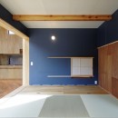 舟生　- 木材の美しさを感じる凸凹壁の家 -の写真 和室