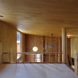 舟生　- 木材の美しさを感じる凸凹壁の家 - (ロフト)