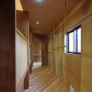 舟生　- 木材の美しさを感じる凸凹壁の家 -の写真 収納のある廊下