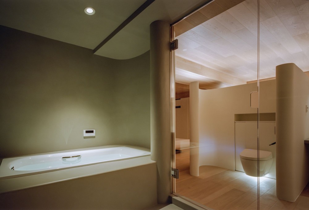 六甲のマンションリノベーション (浴室)