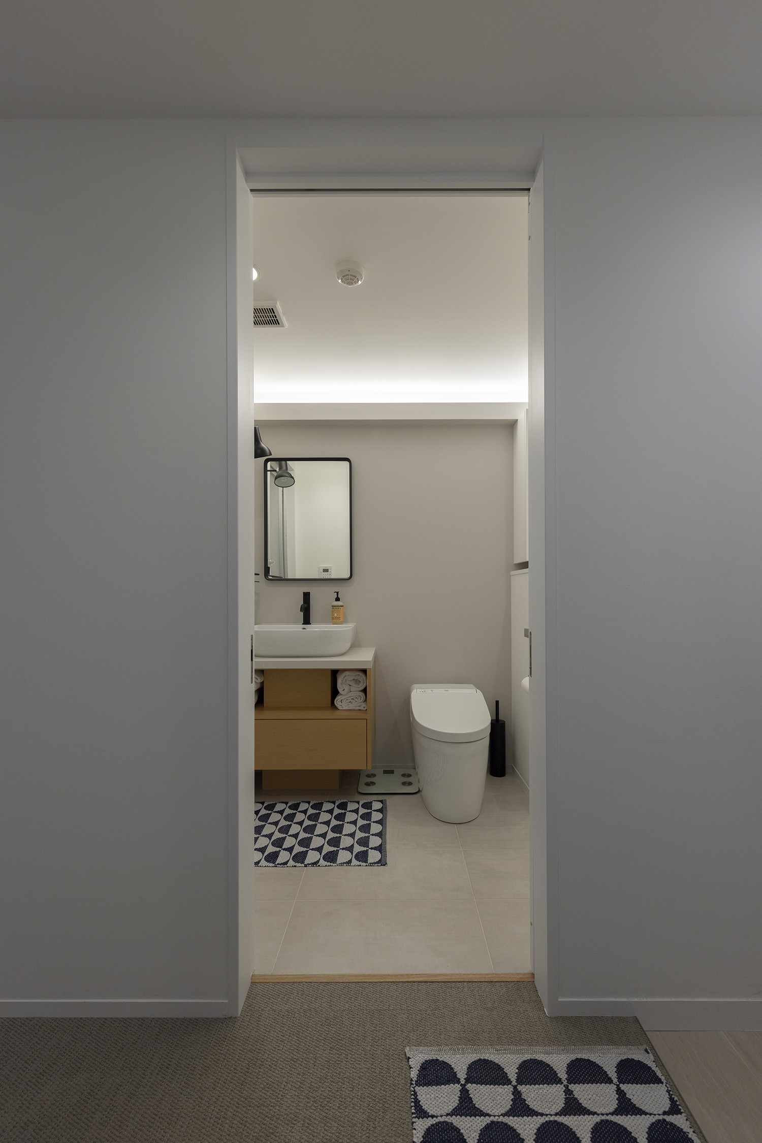 バス/トイレ事例：洗面室2（月島のリノベーション(19F)）