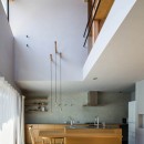夫婦で暮らすミニマルな木造空間　：　大津の住宅の写真 LDK