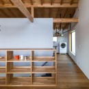 夫婦で暮らすミニマルな木造空間　：　大津の住宅の写真 ﾎｰﾙ