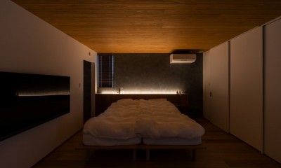 ベッドルーム｜美沢の家