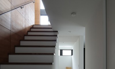 外苑前の家/House in Gaienmae (階段)