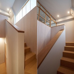墨田の住宅 -室内階段のあるマンションリノベーション--室内階段