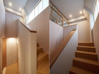 室内階段 (墨田の住宅 -室内階段のあるマンションリノベーション-)