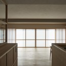 墨田の住宅 -室内階段のあるマンションリノベーション-の写真 リビングダイニング