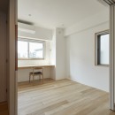 墨田の住宅 -室内階段のあるマンションリノベーション-の写真 ベッドルーム