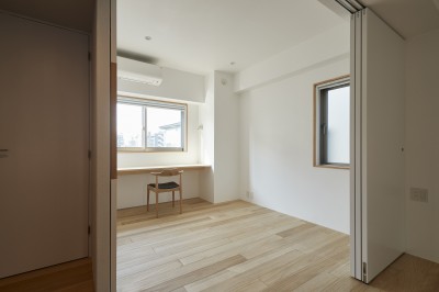 ベッドルーム (墨田の住宅 -室内階段のあるマンションリノベーション-)