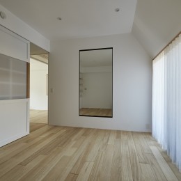 墨田の住宅 -室内階段のあるマンションリノベーション- (ベッドルーム)