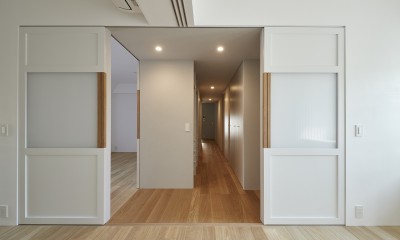 ベッドルーム｜墨田の住宅 -室内階段のあるマンションリノベーション-