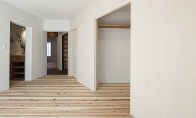 鎌倉の住宅 -ゆるやかな繋がりのあるリノベーション- (子供部屋)