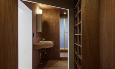 鎌倉の住宅 -ゆるやかな繋がりのあるリノベーション- (玄関)