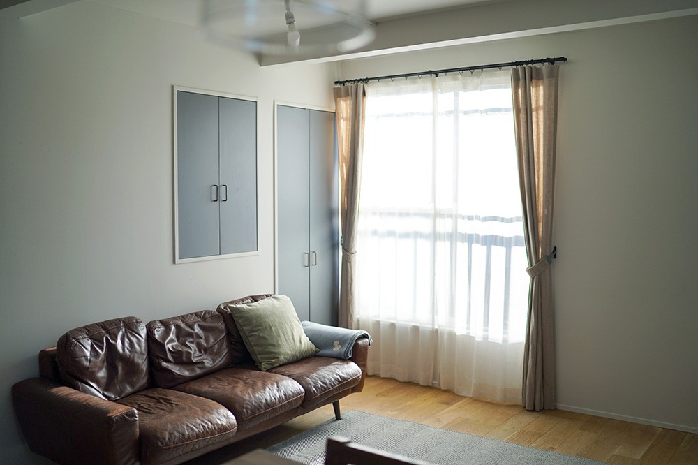 神奈川県M様邸 ーLDKが２階にある間取り。明るい空間を中心とした 