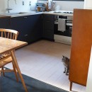 東京都M様邸　ー猫とロンドンをテーマにした戸建てリノベーションーの写真 キッチン