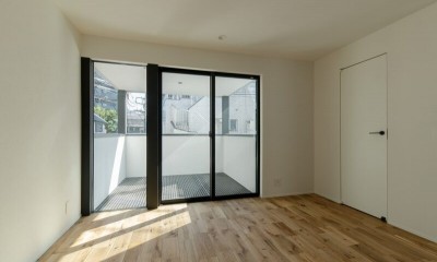 笹塚の家2/House in Sasazuka2 (寝室)