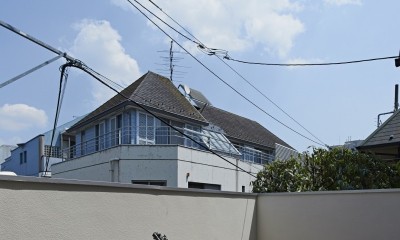 神宮前の家/House in Jingumae (テラス)