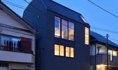上落合の家/House in Kamiochiai (外観)