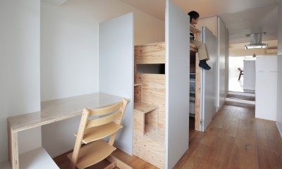小さくて楽しい部屋の計画／都島のマンションリフォーム 子ども室改修計画