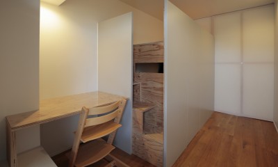 小さくて楽しい部屋の計画／都島のマンションリフォーム 子ども室改修計画 (子ども部屋)