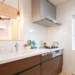 戸建て性能向上リノベーション実証プロジェクト「for LONG名古屋の家」 (キッチン)