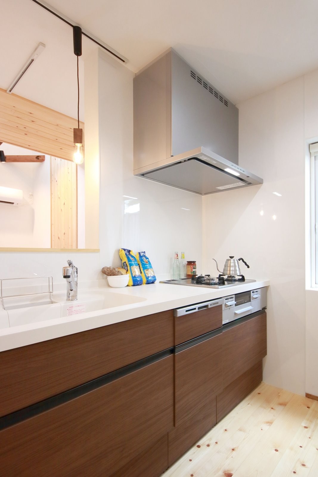 キッチン事例：キッチン（戸建て性能向上リノベーション実証プロジェクト「for LONG名古屋の家」）
